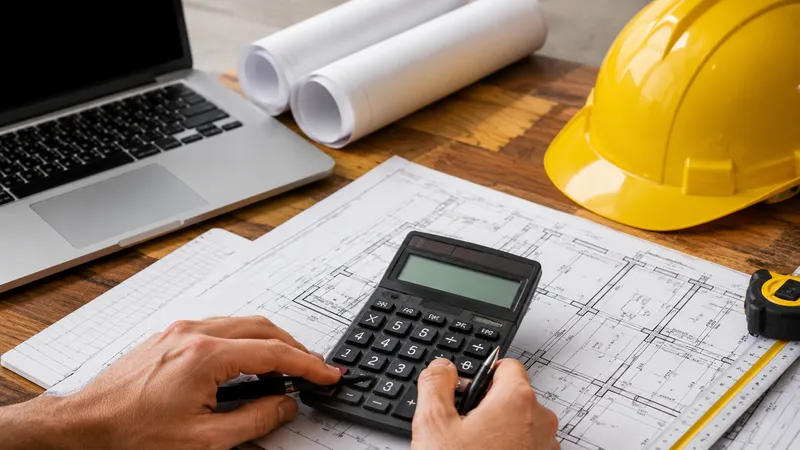 Imagem ilustrativa de orçamento de construção